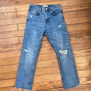 Zara HW Kick Premium Jeans